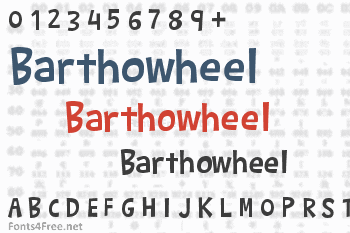 Barthowheel Font