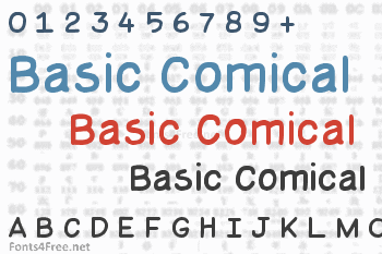 Basic Comical Font