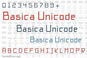 Basica Unicode Font