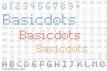 Basicdots Font