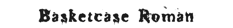 Basketcase Roman Font Preview