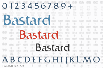 Bastard Font