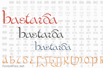 Bastarda Font