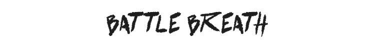 Battle Breath Font