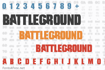 Battleground Font