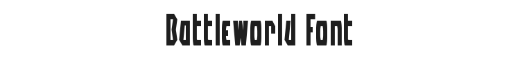 Battleworld Font