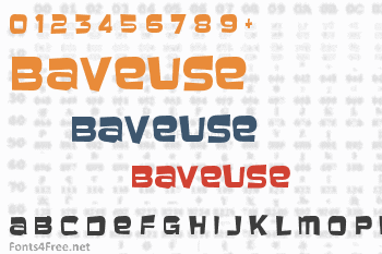 Baveuse Font