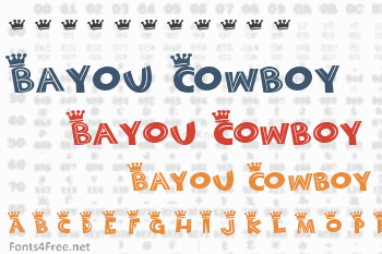 Bayou Cowboy Font