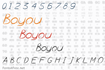 Bayou Font