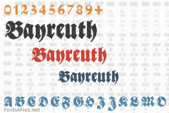 Bayreuth Font