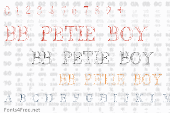 BB Petie Boy Font