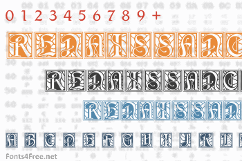 BD Renaissance Font