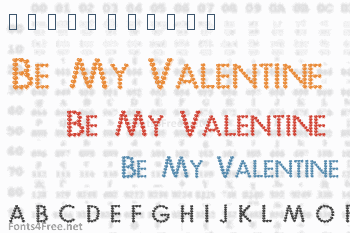 Be My Valentine Font