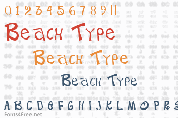 Beach Type Font