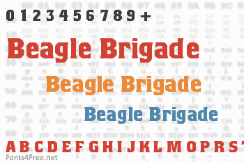 Beagle Brigade Font