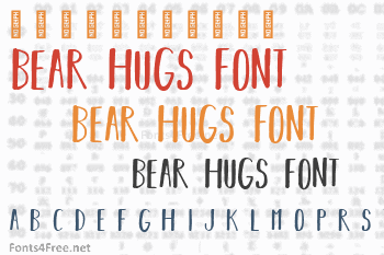 Bear Hugs Font