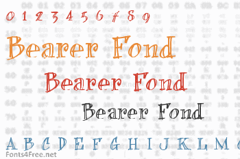 Bearer Fond Font