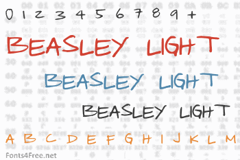 Beasley Light Font