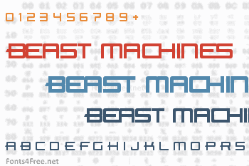 Beast Machines Font