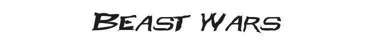 Beast Wars Font