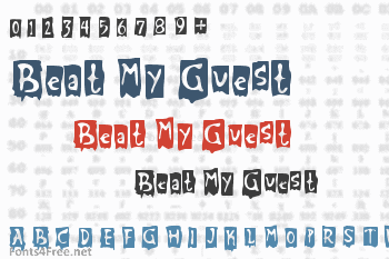 Beat My Guest Font