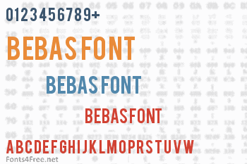 Bebas Font