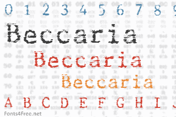 Beccaria Font