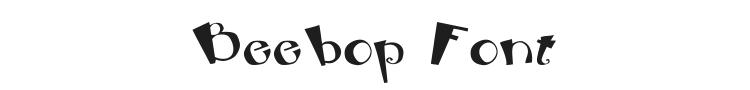 Beebop Font