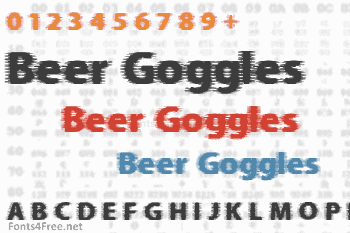 Beer Goggles Font