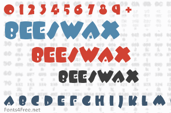 BeesWax Font