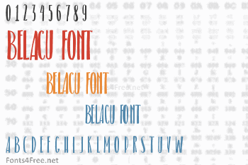 Belacu Font