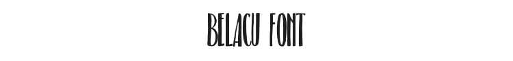 Belacu Font Preview