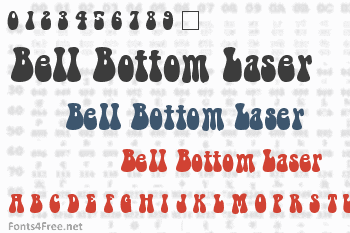 Bell Bottom Laser Font