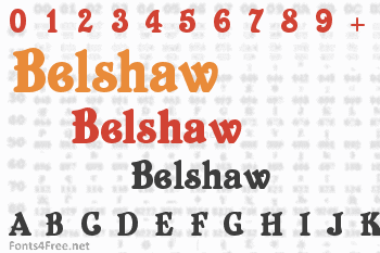 Belshaw Font