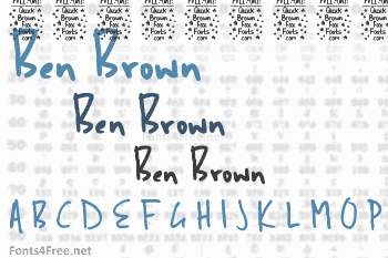Ben Brown Font
