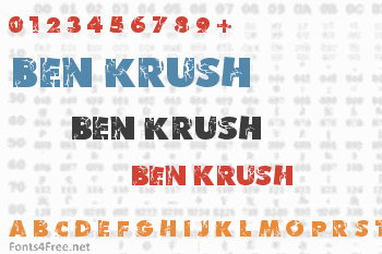 Ben Krush Font