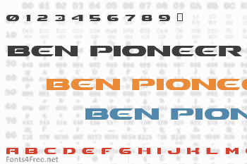 Ben Pioneer Font