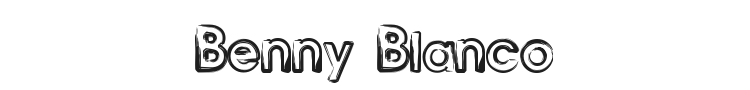 Benny Blanco Font