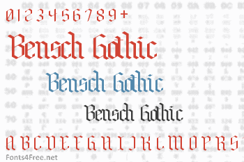 Bensch Gothic Font