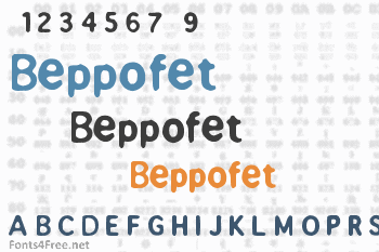 Beppofet Font