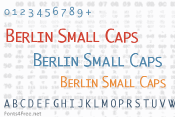 Berlin Small Caps Font