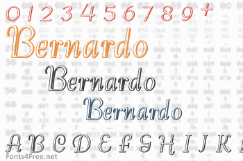 Bernardo Beveled Font