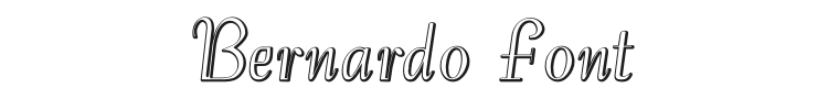 Bernardo Beveled Font