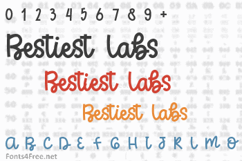 Bestiest Labs Font