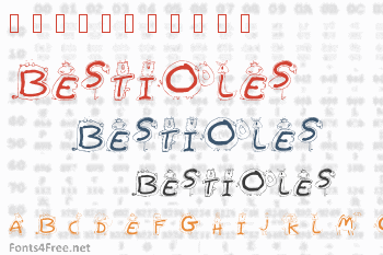 Bestioles Font