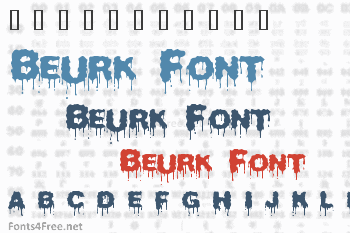 Beurk Font