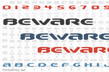 Beware Font