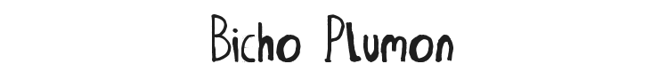 Bicho Plumon Font