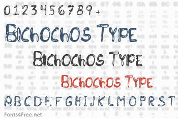 Bichochos Type Font