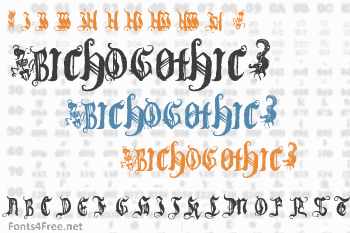 (BichOGothic) Font